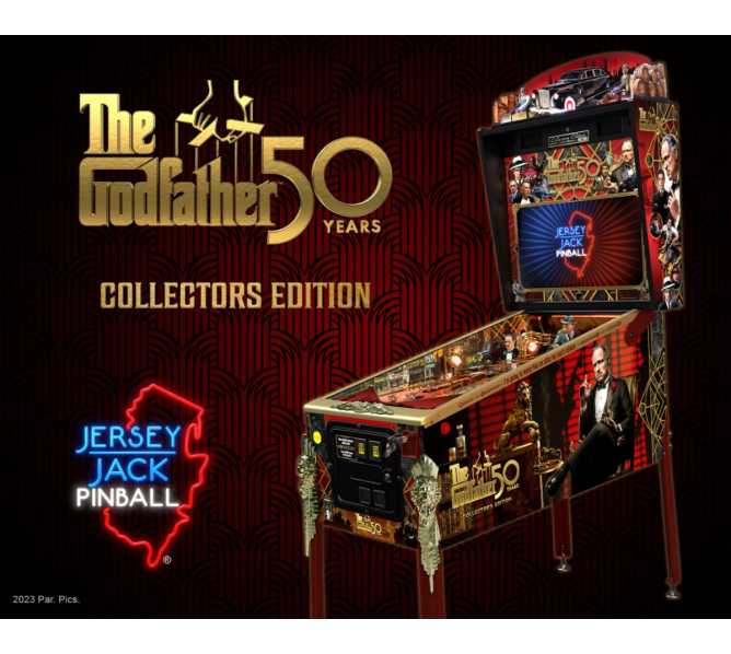 JERSEY JACK PINBALL THE GODFATHER CE Collector's Edition Pinball